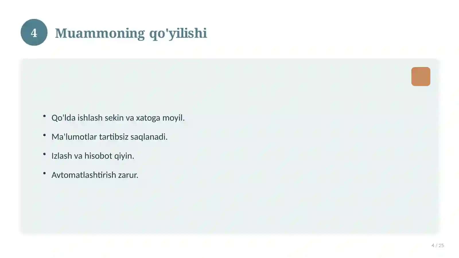 Dorixona faoliyati uchun dastur ilovasi yaratish 4
