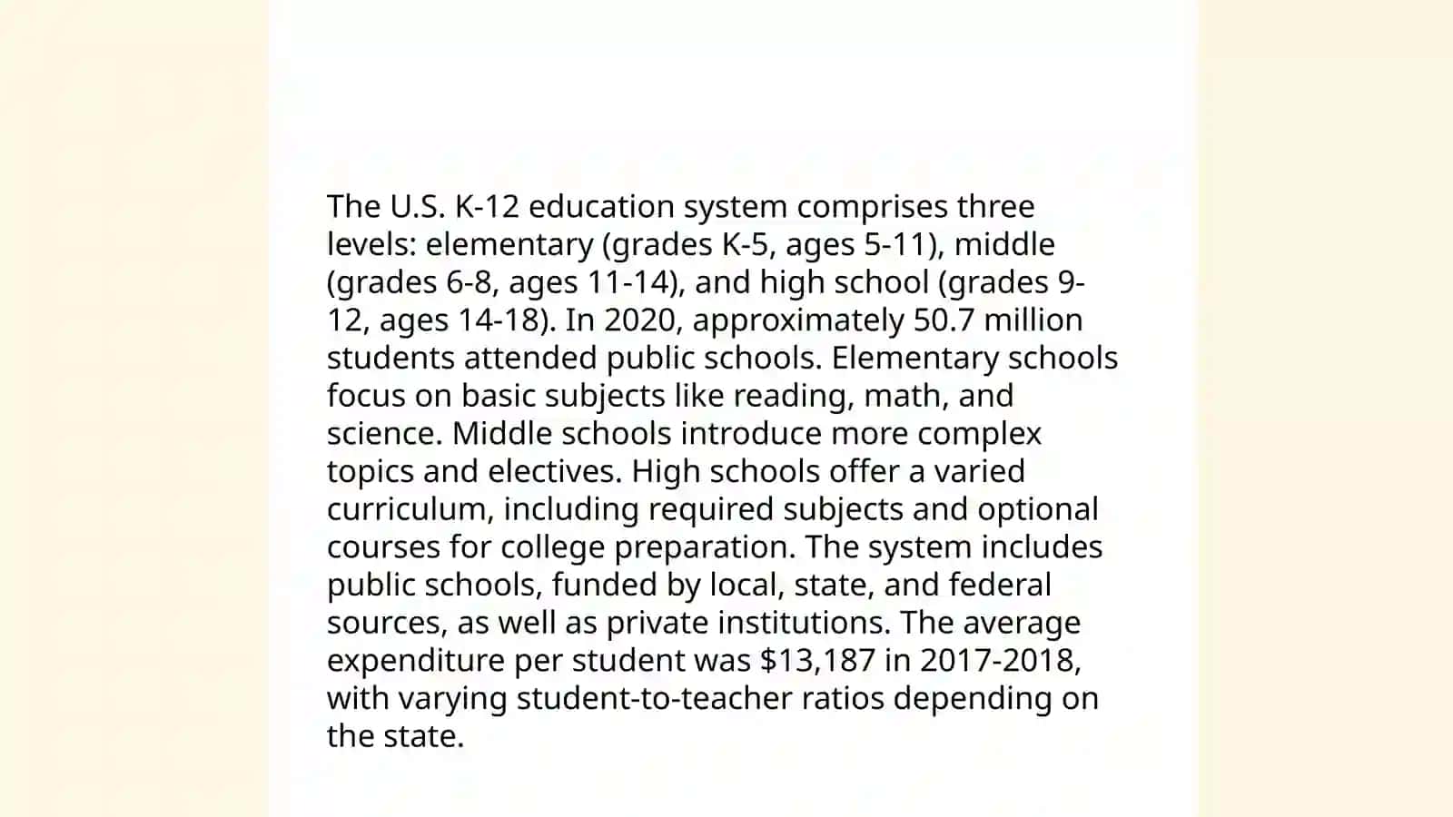 Educational system of the Usa 4