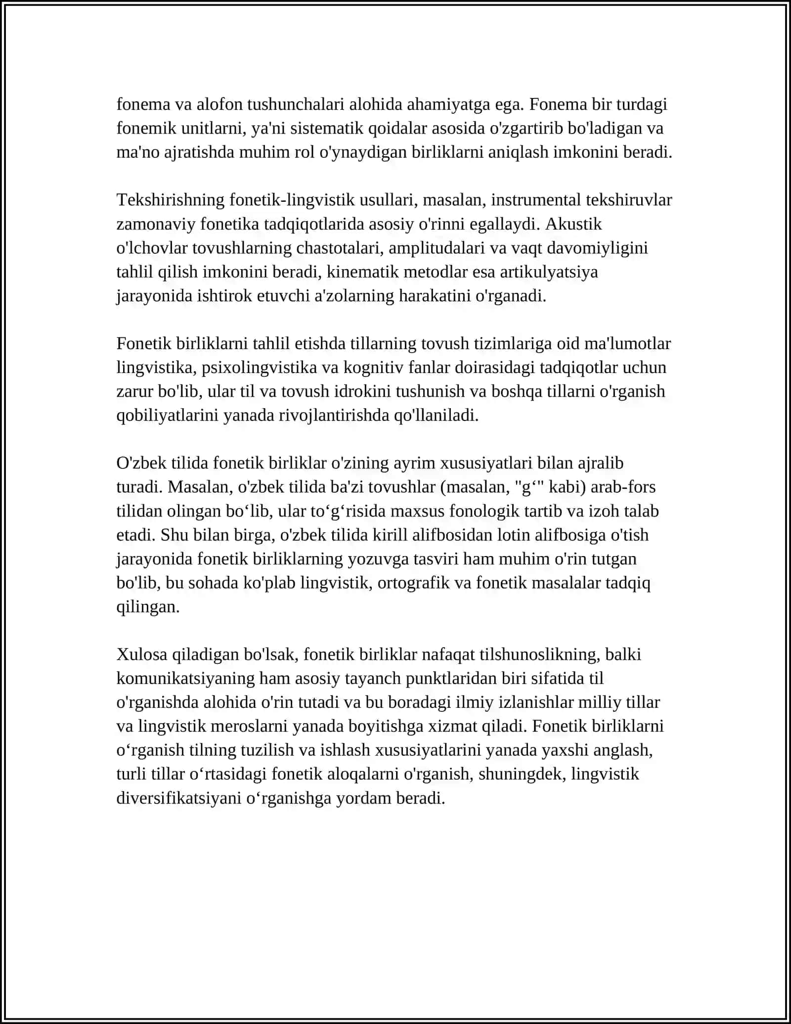 Fonetik birliklar 4