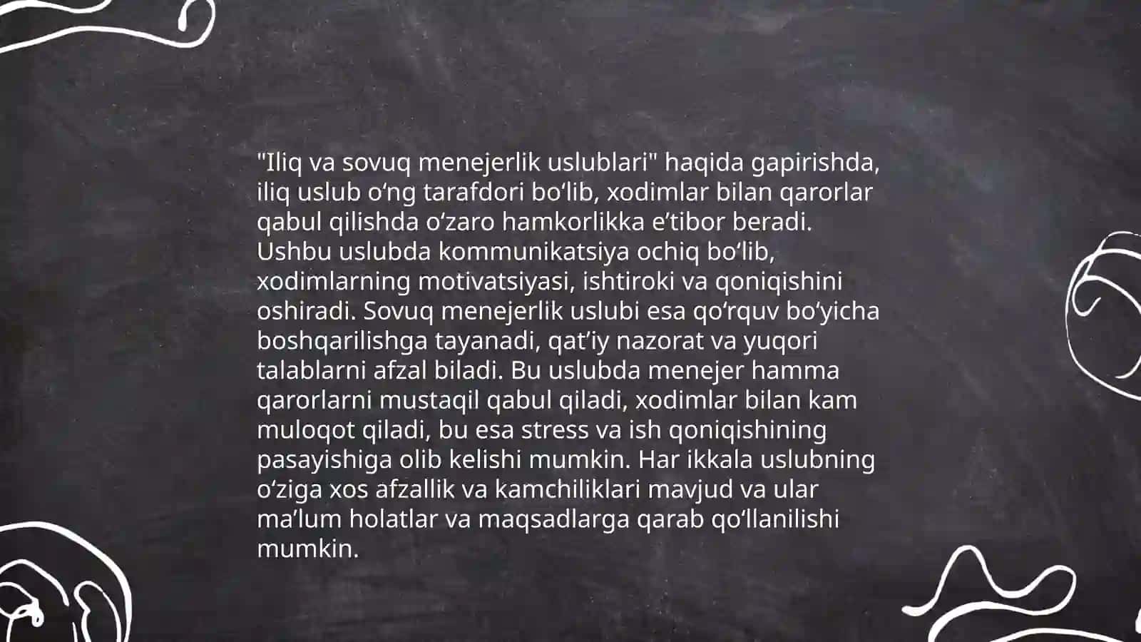 Menejmentning nazariy asoslari 4