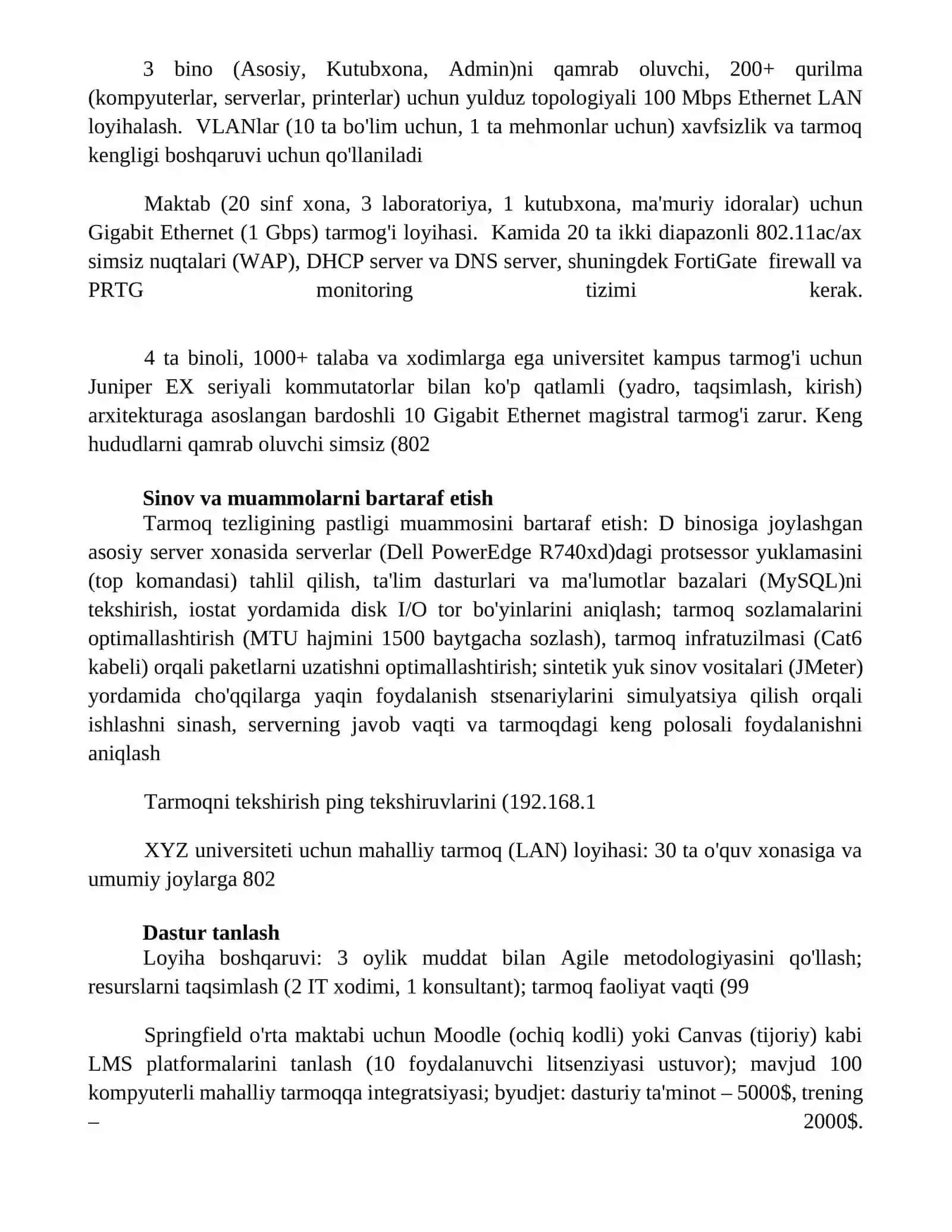 Mahalliy kompyuter tarmoq loyihasi 4