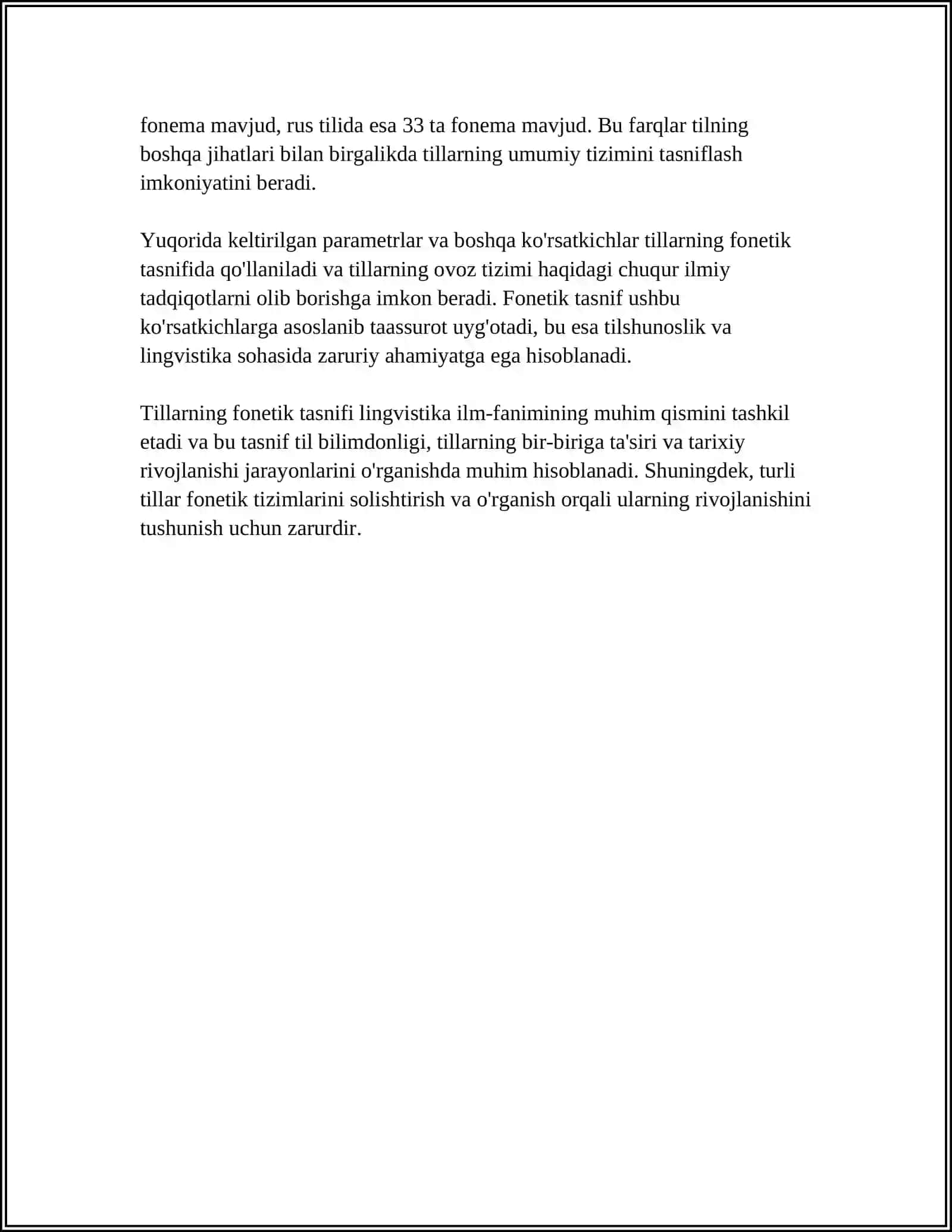 Tillarning Funktsional Tasnifi 4