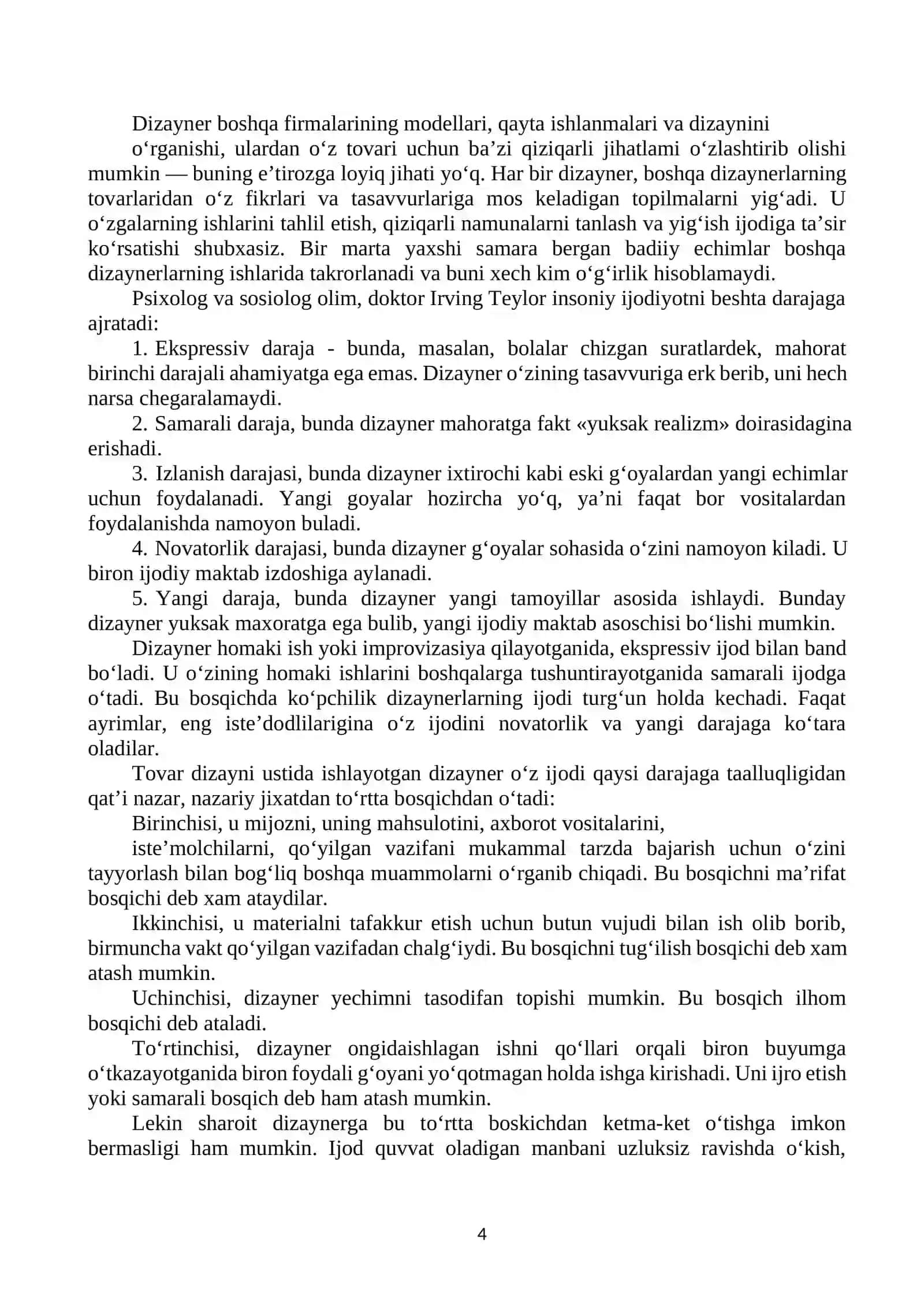 Tekstil mahsulotlarida ranglar jilosi 4