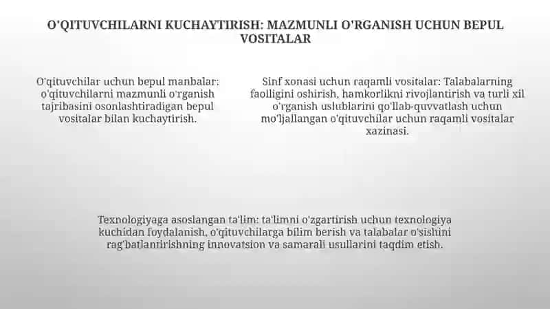 Tekin Taqdimotlar 4