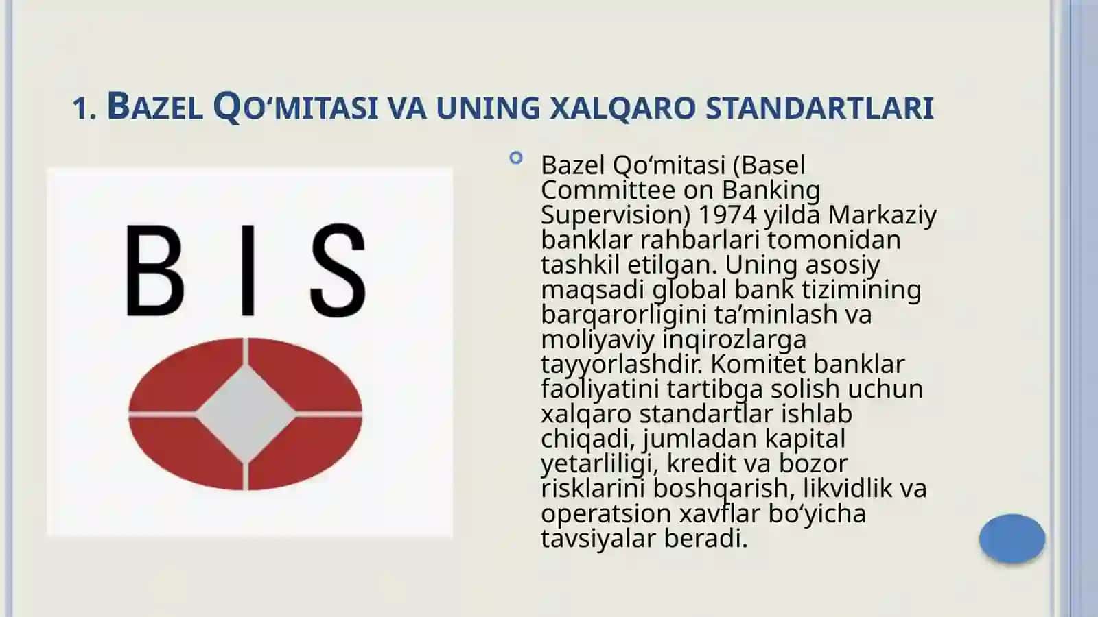 O'zbekiston bank tizimida Bazel Qo'mitasi talablarini joriy etish shart-sharoitlari 4