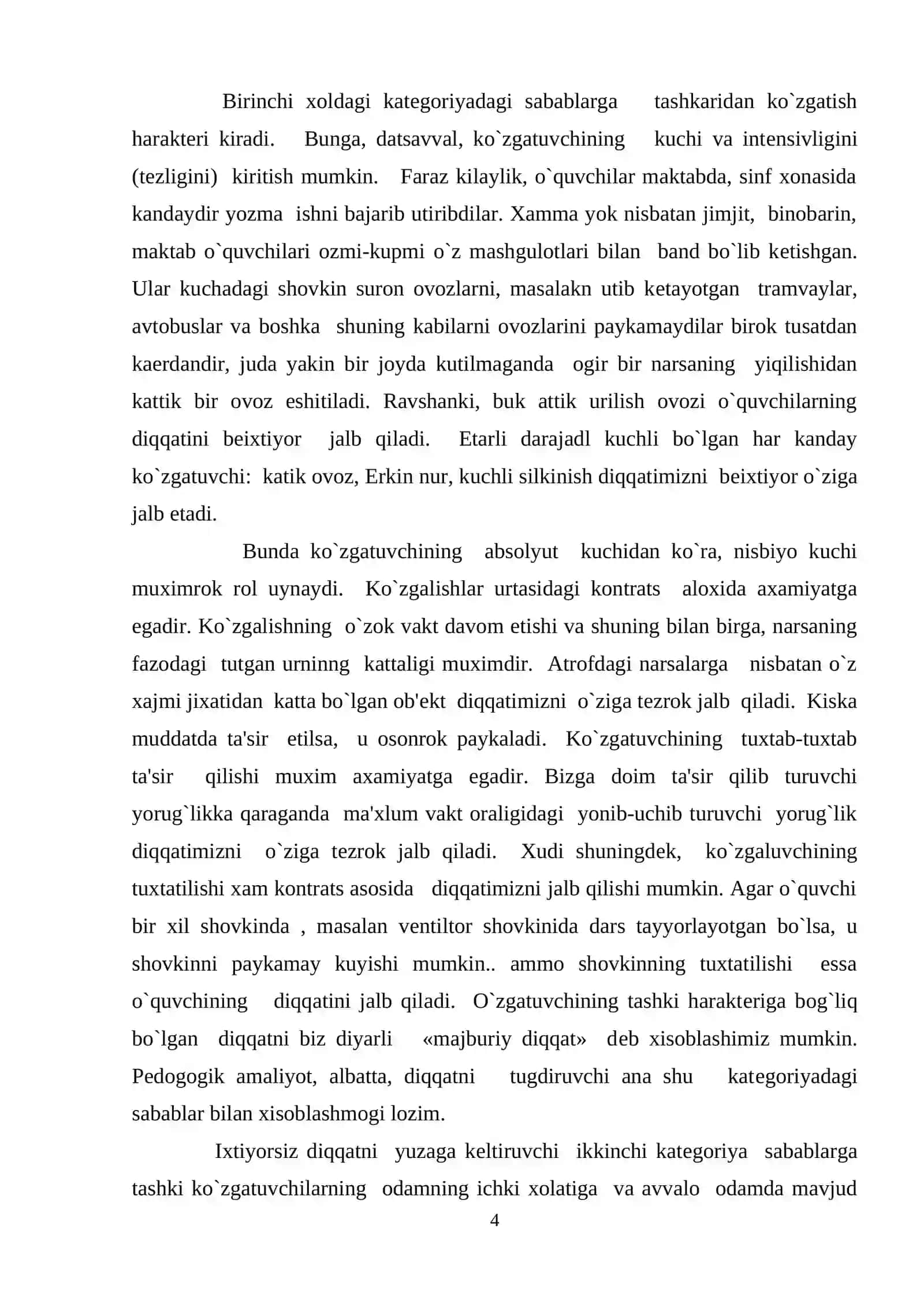 DIQQAT HAQIDA UMUMIY TUSHUNCHA 4
