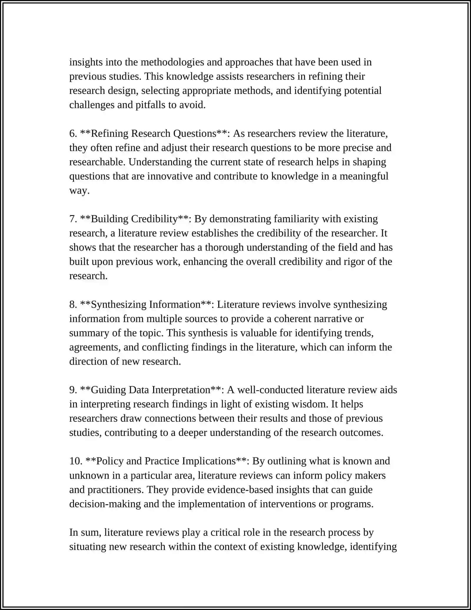 LITERATURE REVIEW AND REFERENCES 4