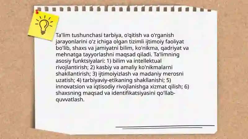 Ta'lim nazariyasi predmeti 4