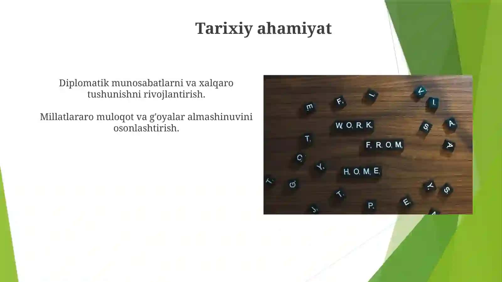 Xalqaroxatlarning vazifasi va ahamiyati 4