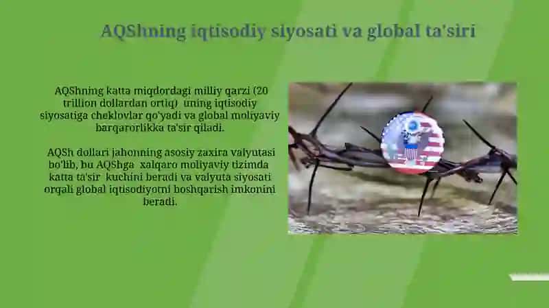 Amerika Qoʻshma Shtatlarining geosiyosati 4