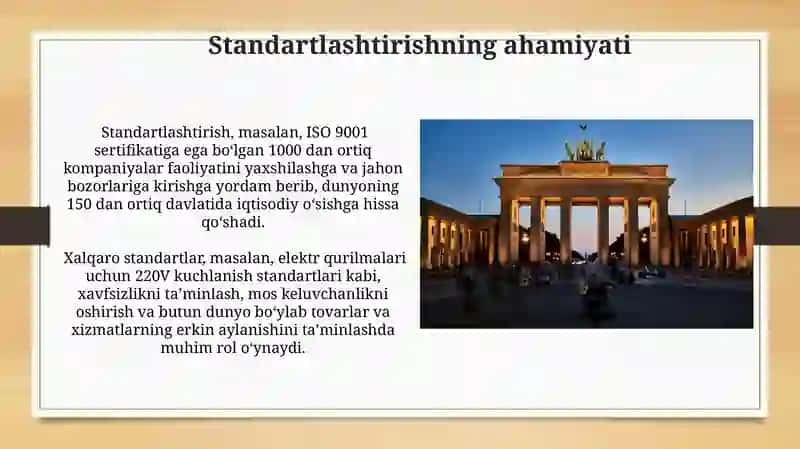 Standartlashtirish boyicha xalqaro tashkilotlar 4