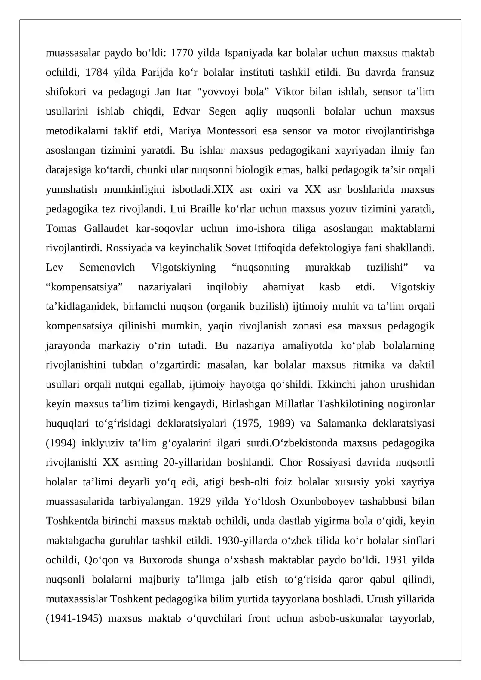 Maxsus pedagogika va maxsus psixologiya 4