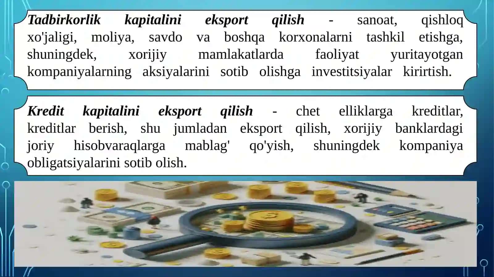 Xalqaro kapital harakati 4