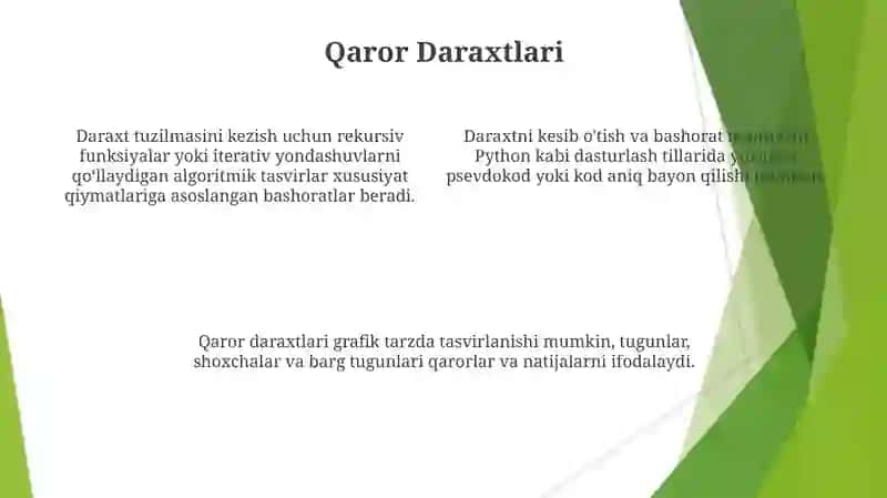 Algoritmning tasvirlash usullari 4