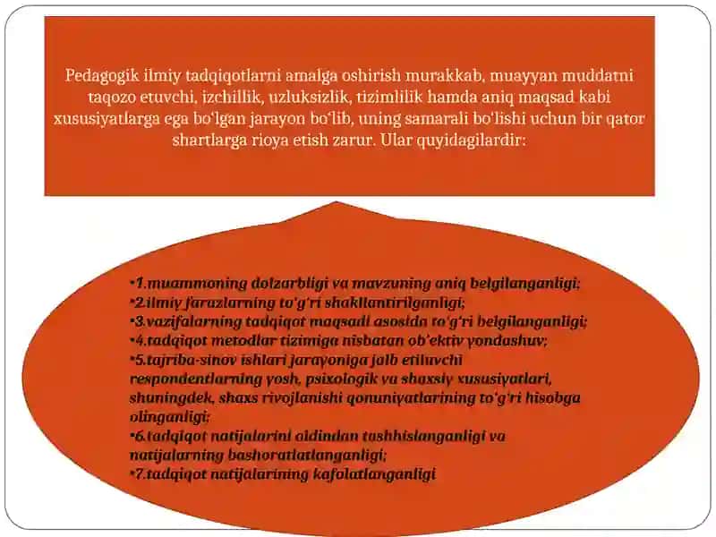 Pedagogik ilmiy tadqiqotlar 4