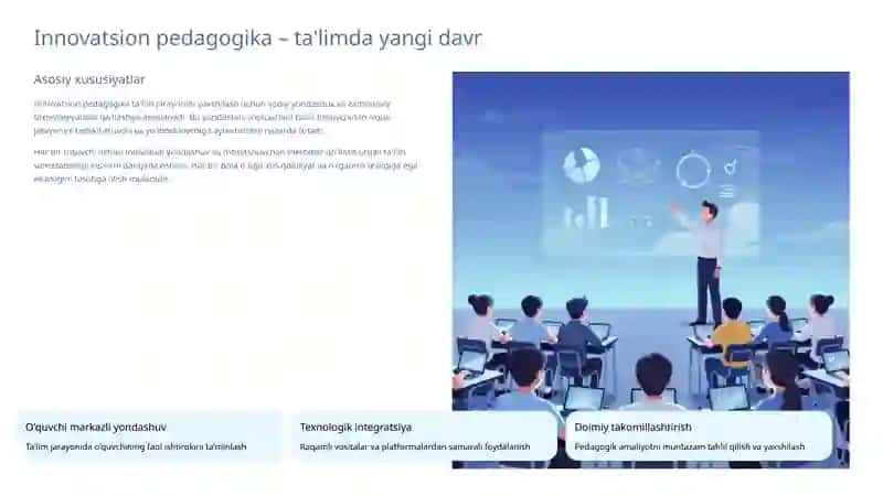 Pedagogik xodimlarning innovatsion faoliyatini tashkil etish va boshqarish 4