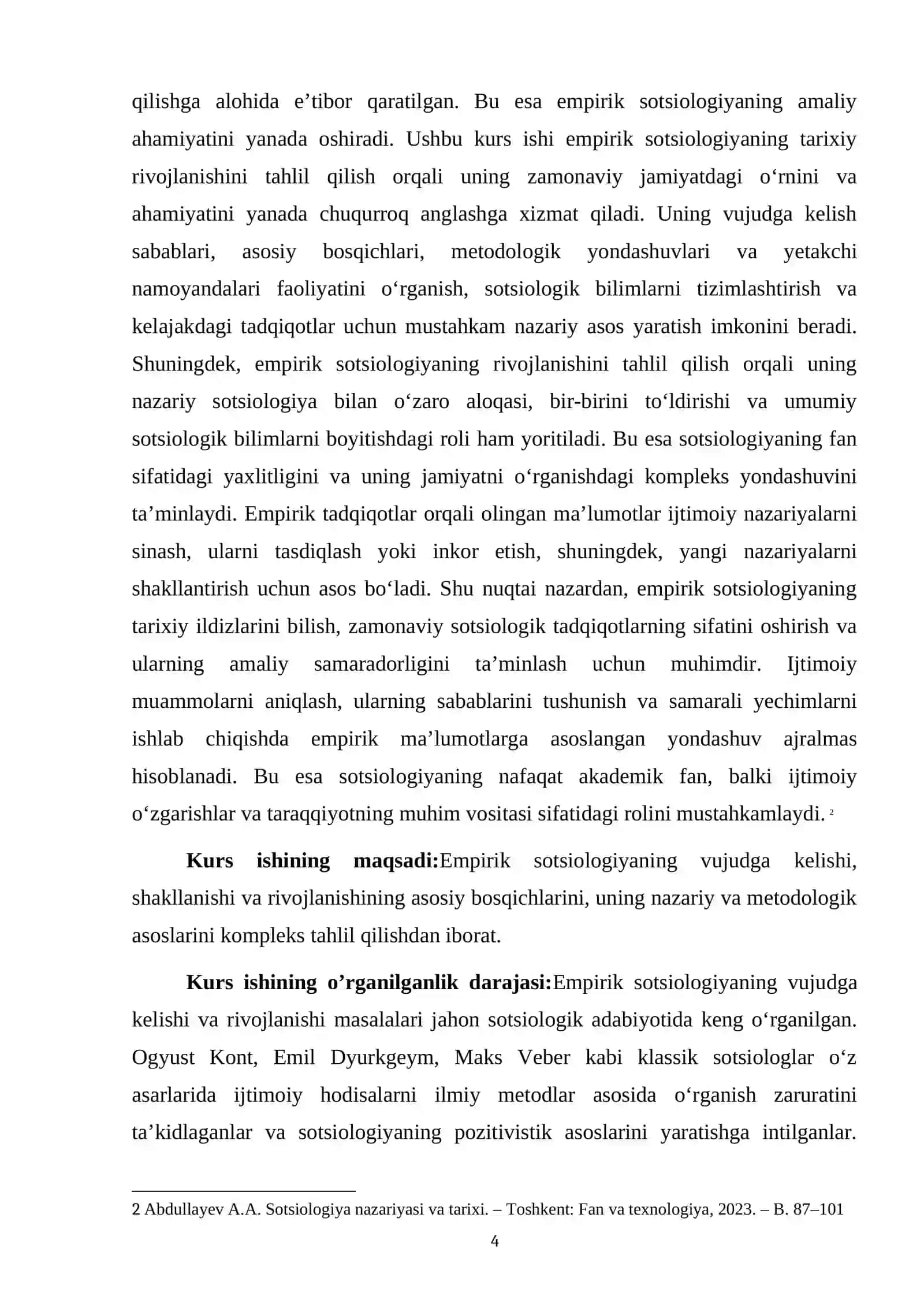 EMPIRIK SOTSIOLOGIYANING VUJUDGA KELISHI TARIXI 4