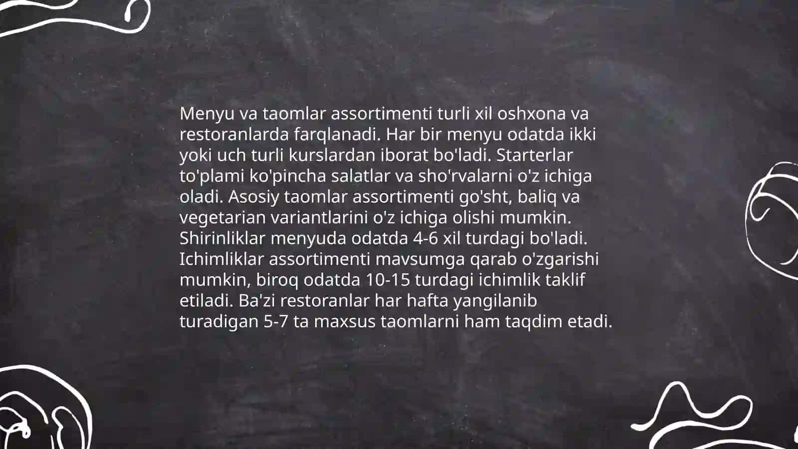 Restaran biznesi 4