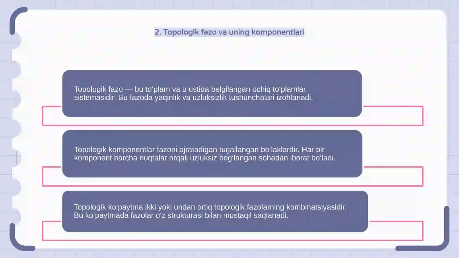 Fazolarning topologik ko‘paytmalari 4