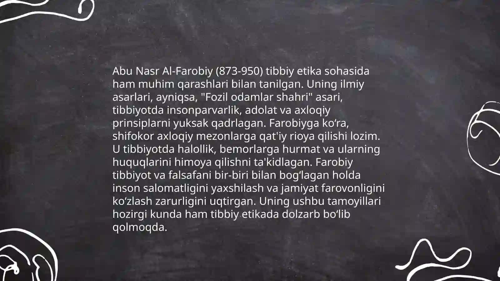 Farobiyning Tibbiy-falsafiy qarashlari 4