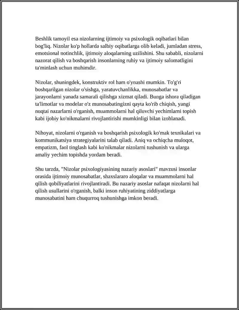 Nizolar psixologiyasi 4
