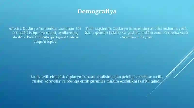 Oqdaryo Tumani 4