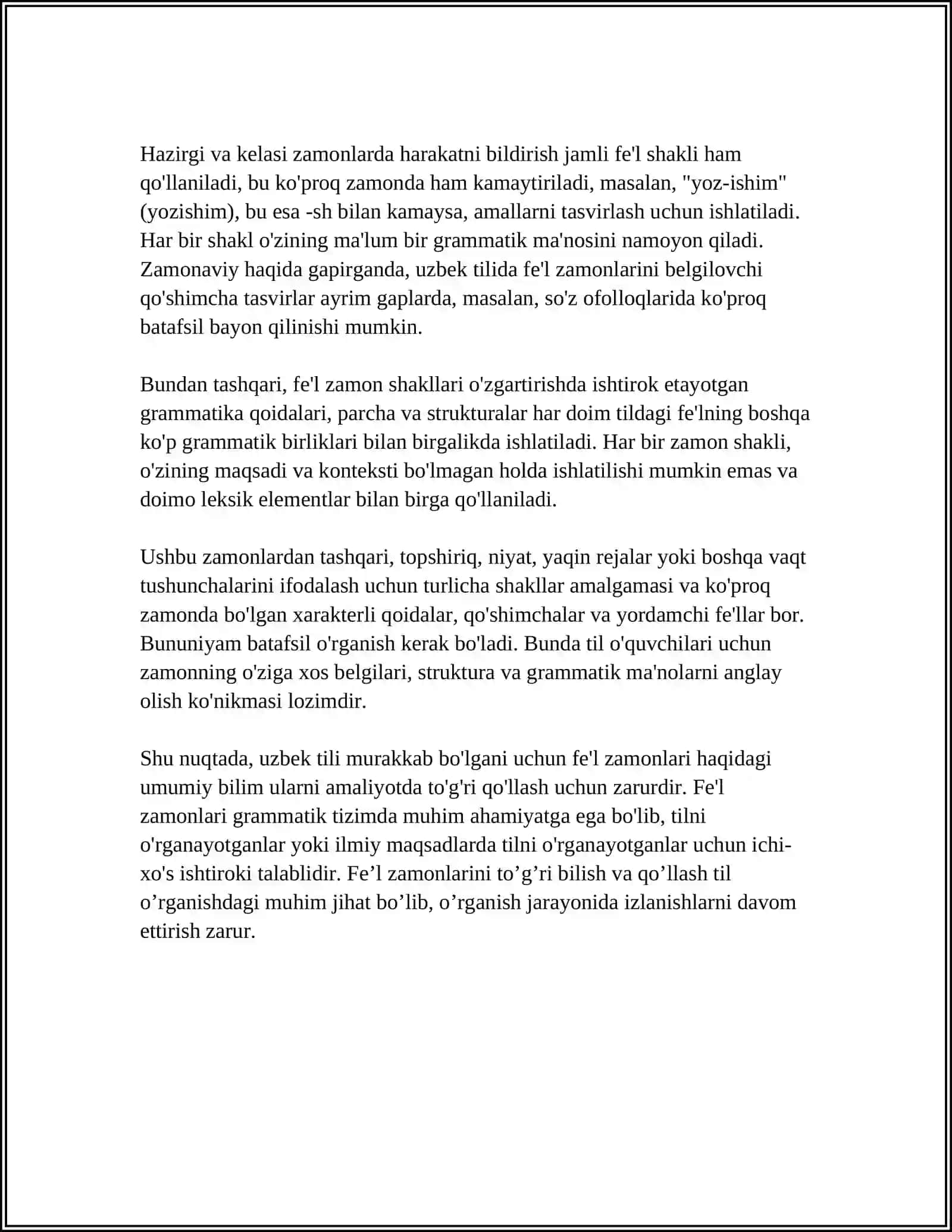 GRAMMATIK MA'NO IFODALOVCHI VOSITALAR 4