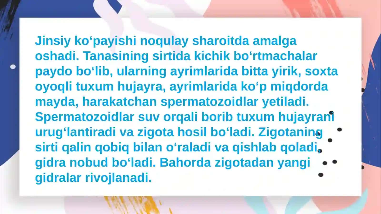 Hayvonlarni  ko’payishi 4