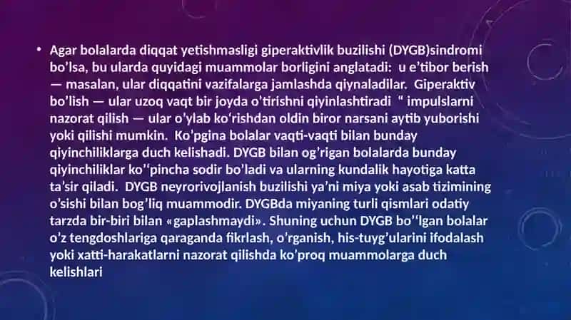 Oʻsmirlarda diqqatning yosh va jins xususiyatlari 4