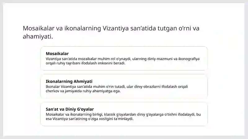 Bizans Arxitekturasi va San'ati (VI-VII asrlar) 4