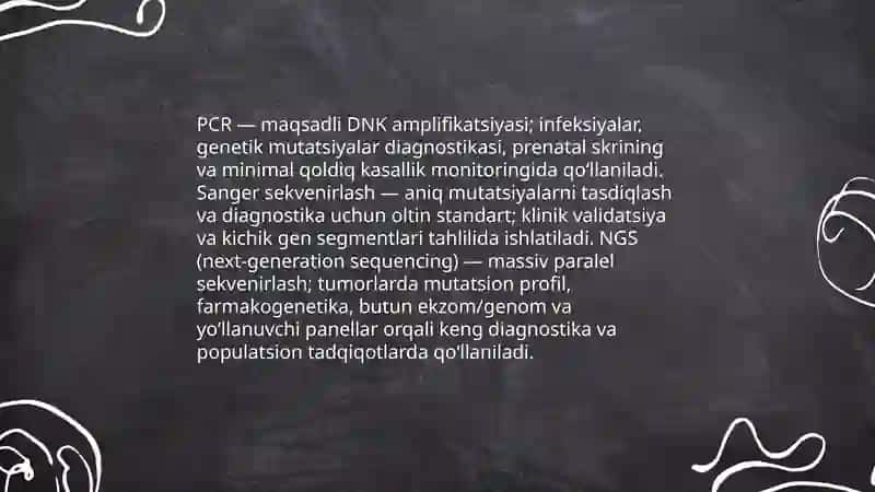 Odam genetikasi va Tibbiyot genetikasi 4