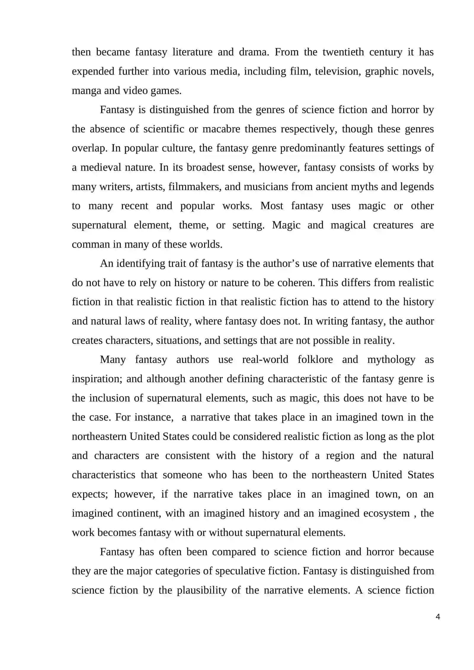 British Fantasy Fiction in the 20th Century 4