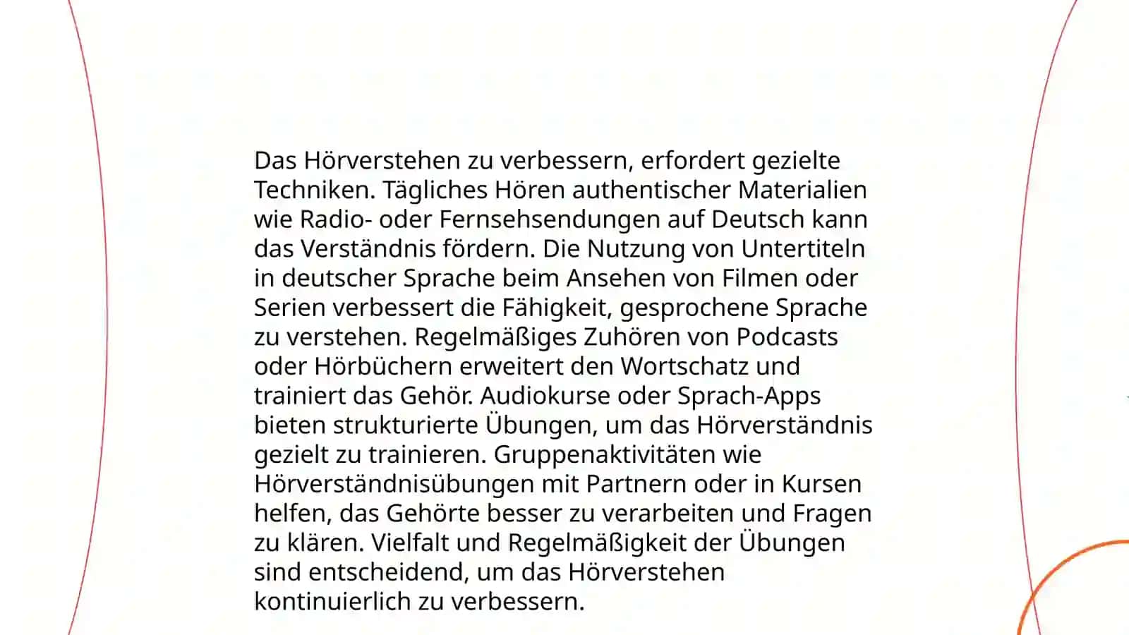 Die Rolle der Hörübungen im DaF-Unterricht 4