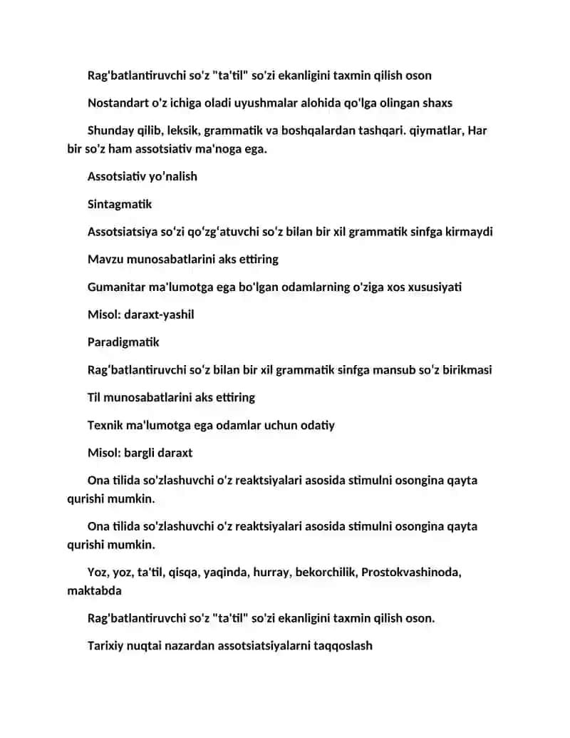 Assotsiativ Metod 4
