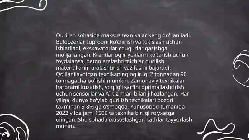 Maxsus mashinalar: tasnifi va turlari 4