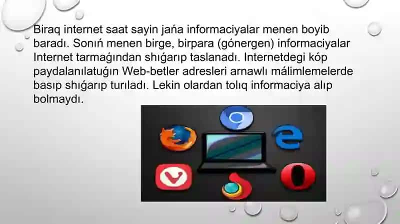 Informaciya izlew sistemalari 4