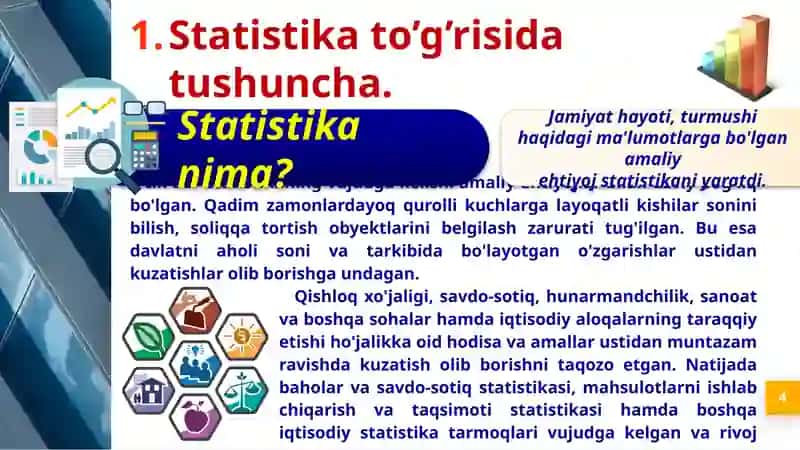 Statistics 4