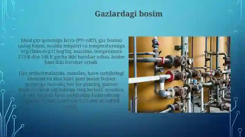 Suyuqlik va gazlar.Bosim 4