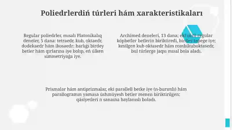 Poliedrler 4