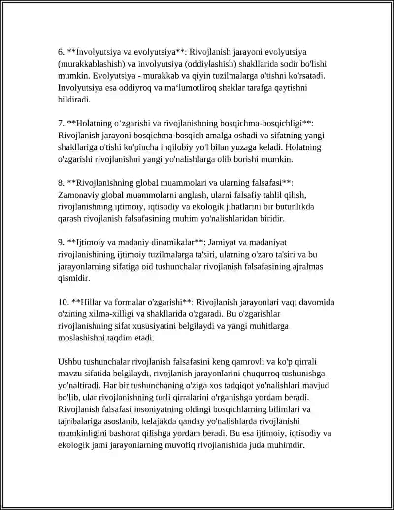 RIVOJLANISH FALSAFASI 4