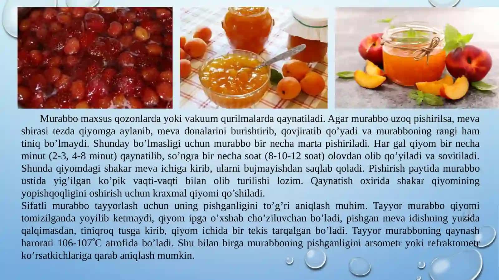MEVALARNI QAND BILAN КONSERVALASh 4
