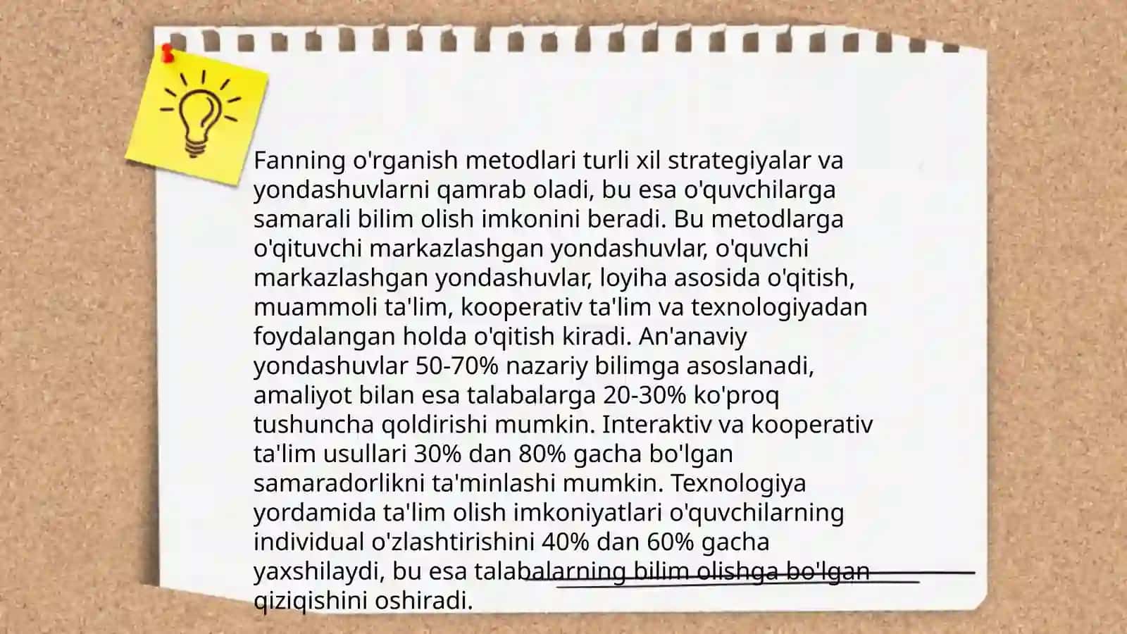 Fanning rivojlanish tarixi o'rganish metodi 4