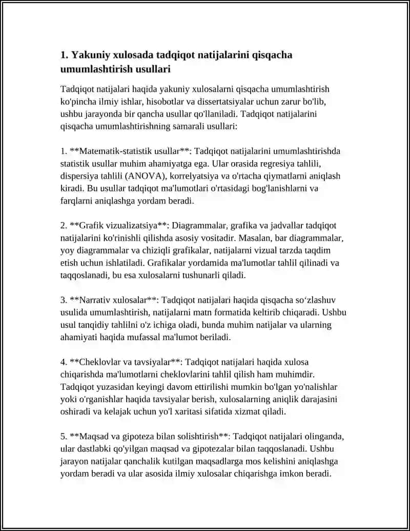 MUSTAQIL ISH 4