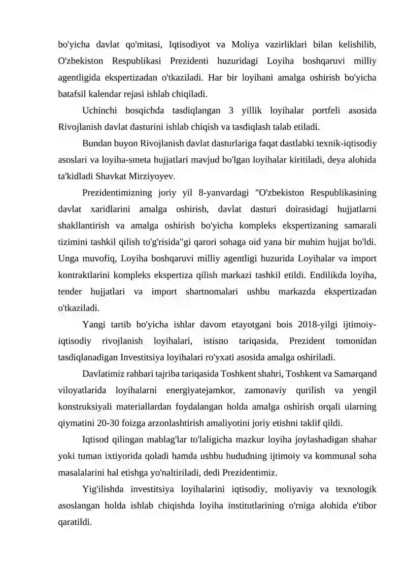 Investitsiya dasturining moliyalashtrish dasturi 4