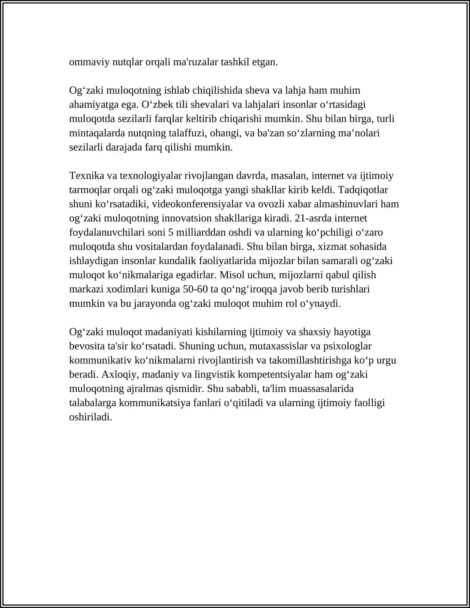 PATSIENT BILAN VERBAL VA NOVERBAL MULOQOT KOʻNIKMALARI 4