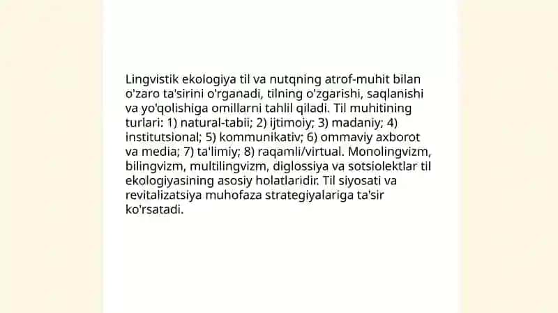 Til va nutq ekologiyasi 4