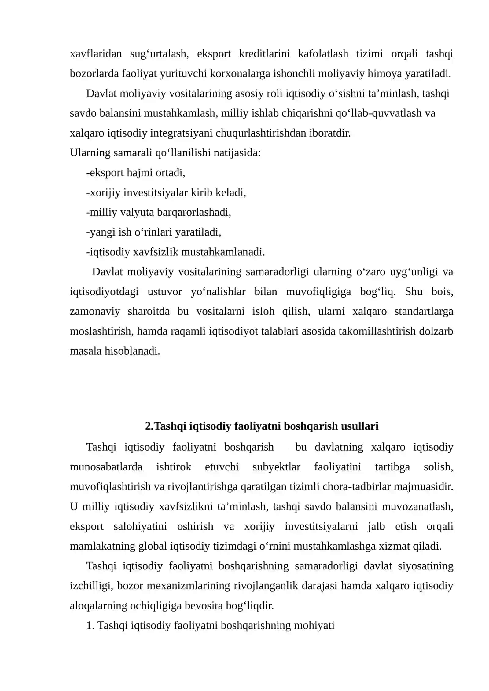 XALQARO MOLIYAVIY MUNOSABATLAR 4