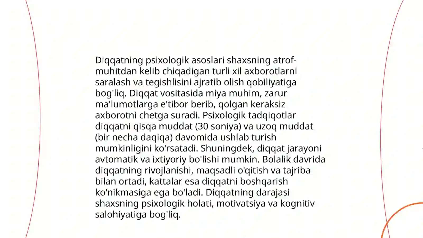 Diqqat va sezgi 4