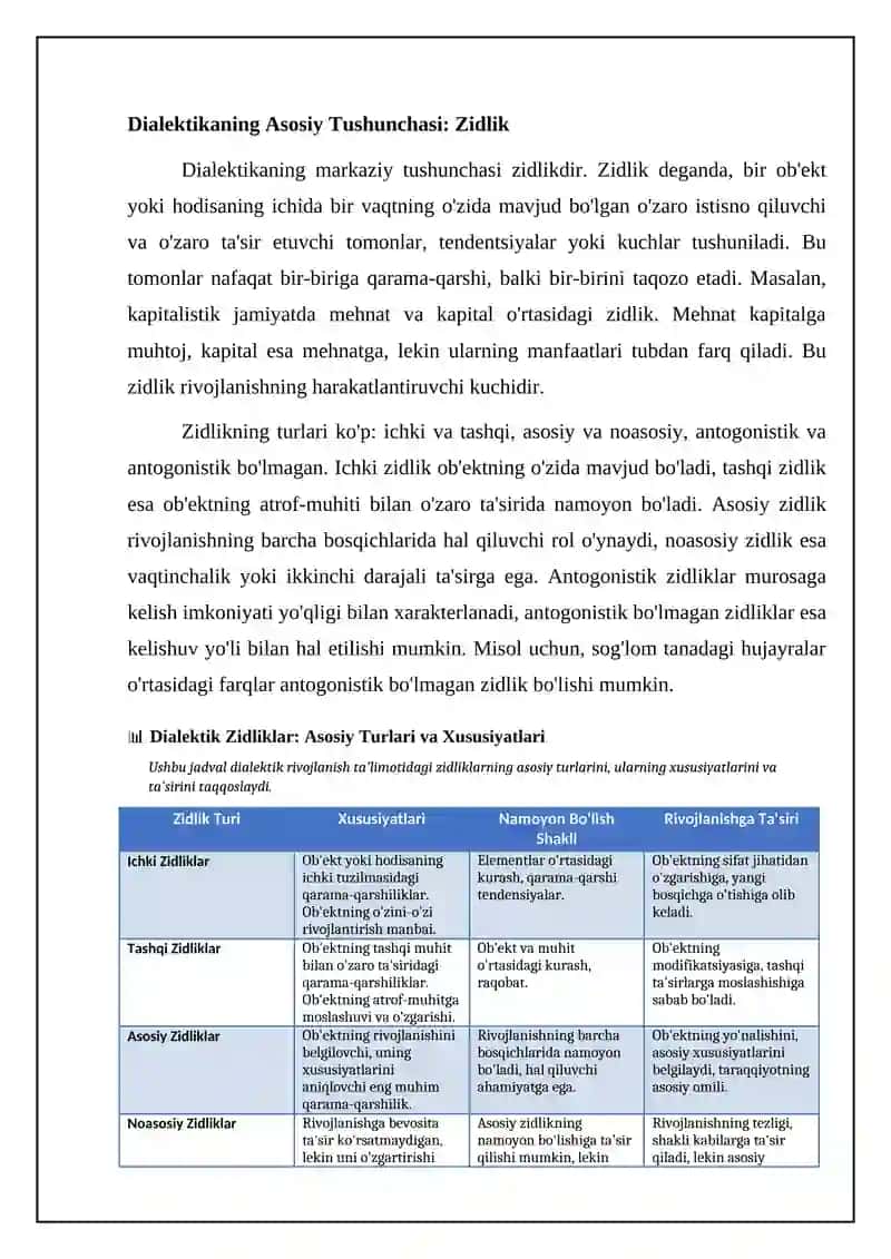 Dialektika rivojlanish ta'limoti 4