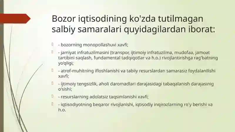 BOZOR IQTISODIYOTIDA DAVLATNING RO‘LI 4
